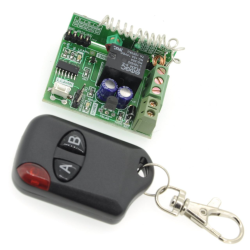 1 Kanal Kod Öğrenmeli Uzaktan Kumanda Seti (RTX1-LRN) - dELAb