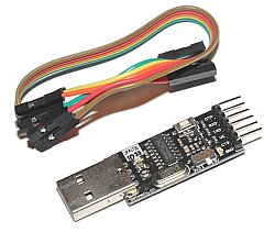 CH340G USB - TTL / UART Dönüştürücü Modül - dELAb