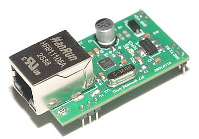 Seri (UART) - Ethernet (UDP, TCP/IP) Dönüştürücü Modül | CH9120 - 1